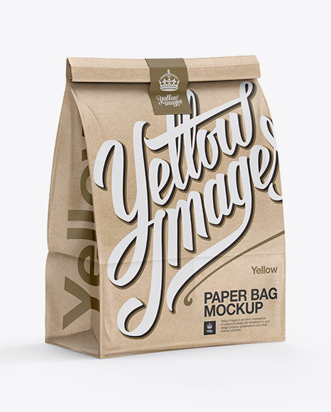 Download Free Packaging Kraft Paper Bag Mockup - Free PSD Mockups ...