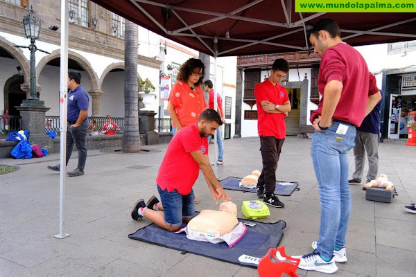 El Cabildo ayuda a reconocer una parada cardiorrespiratoria y cómo actuar ante ella