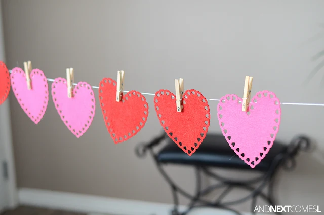 Fine motor activities for Valentine's Day