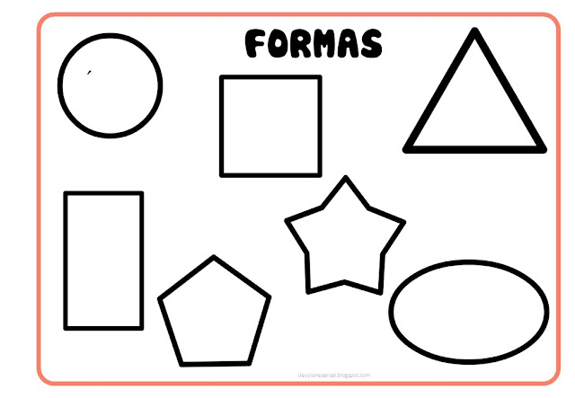 atividade de educação infantil formas geométricas