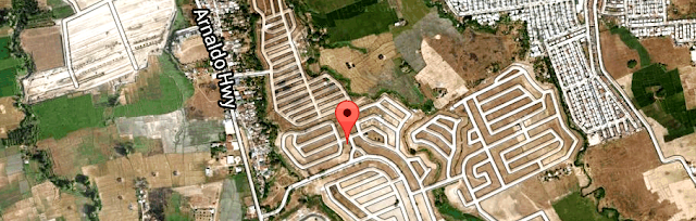 Cheap Rent To Own House For Sale In General Trias | Bella Vista Cavite - Vicinity Location Map. Tags: location, vicinity subdivision map, location plan