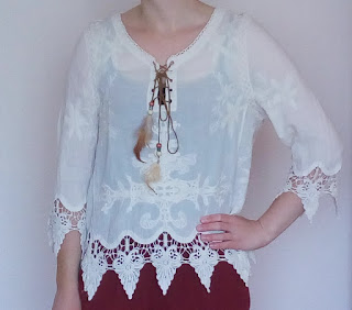 www.dresslily.com/scoop-neck-3-4-sleeve-laciness-lace-up-blouse-product1232615.html?lkid=461745