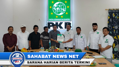 Maju Jadi Calon Bupati Pinrang, Ahmad Jaya Baramuli (AJB) Ambil Formulir Di PKB 