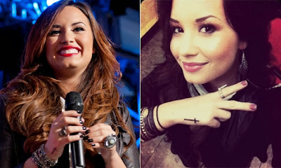 Tatuagem famosos Demi Lovato