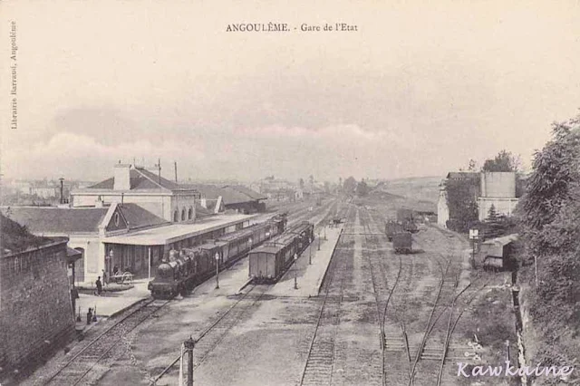 Angoulême gare de l'Etat 