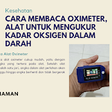 Cara Membaca Oximeter, Alat untuk Mengukur Kadar Oksigen dalam Darah 