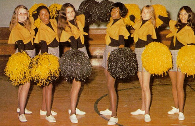 Cheerleaders from 1966-67 ~ vintage everyday