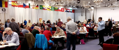 Sala de juego del Campeonato del Mundo de Veteranos Bucarest-2019