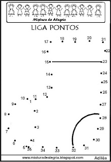 Liga pontos-símbolos do natal