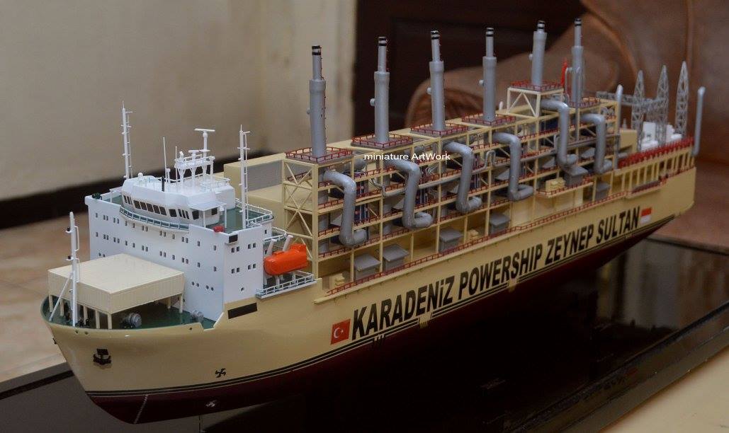 miniatur kapal karadeniz kar powership zeynep sultan power station vessel planet kapal rumpun artwork berkualitas