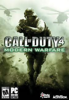 call of duty 4 modern warfare pc dvd front cover