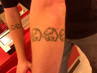 elephant tattoo on hand