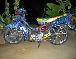 Modifikasi Motor  FIZ  R  Terbaru Keren Gagah Variasi Motor  