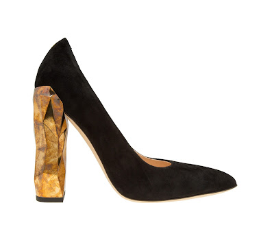 Darmaki Chanda Luxe Block Heel Pumps