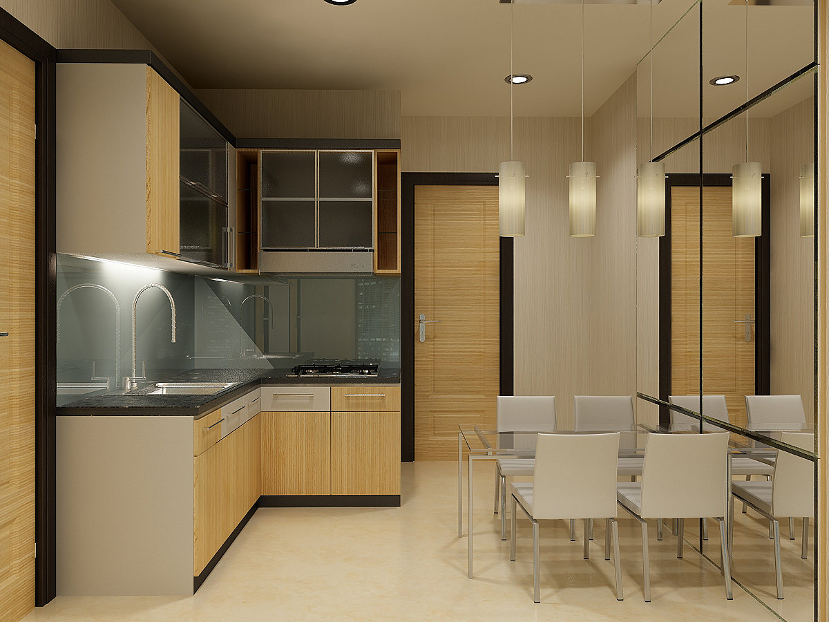 Interior dapur minimalis bergaya elegan - desain dapur terbaru 2014