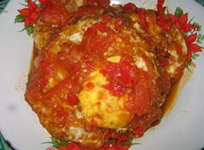 Resep Membuat Telur Ceplok Bumbu Balado