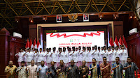 Danlanal Sabang Hadiri Jamuan Makan Malam Pejabat Gubernur Aceh Bersama Paskibraka Tahun 2024