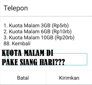 Cara Mengubah Kuota Malam Menjadi Siang Telkomsel, Indosat Dan Tri