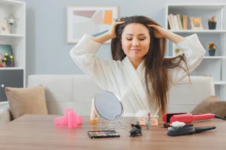 "Scalp massage"