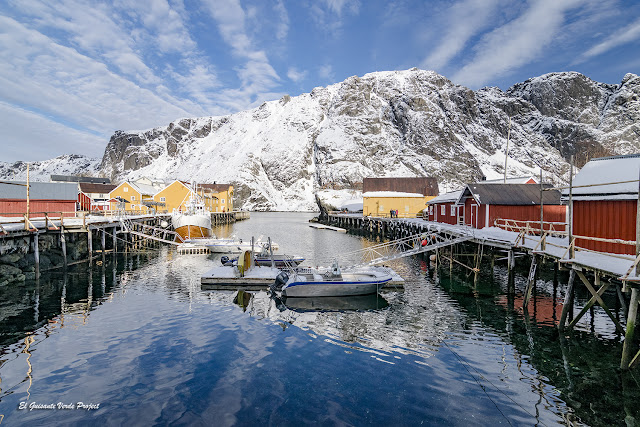 Iniverno en Noruega Artica - Nusfjord, Islas Lofoten por El Guisante Verde Project