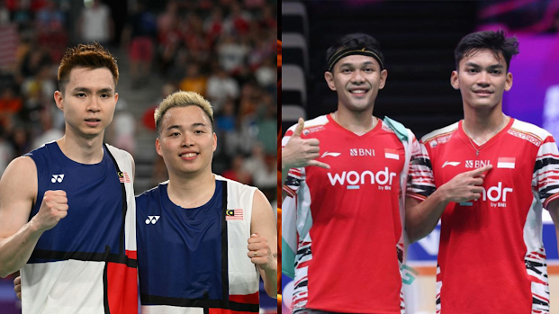 Aaron Chia & Soh Wooi Yik vs Fajar Alfian Muhammad Shohibul Fikri: Perbandingan Rekod dan Prestasi Menjelang Pertembungan