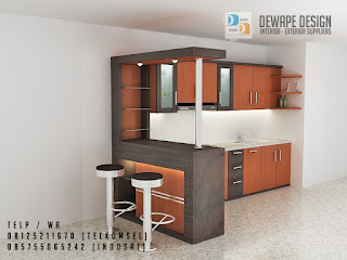 desain kitchen set untuk rumah minimalis
