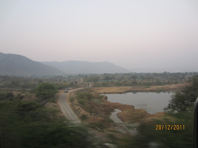 view from train