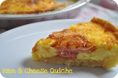 Recipes  on Ham   Cheese Quiche  Recipe Ham   Cheese Quiche