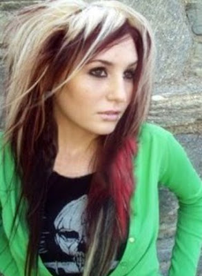 Red Emo Hairstyles