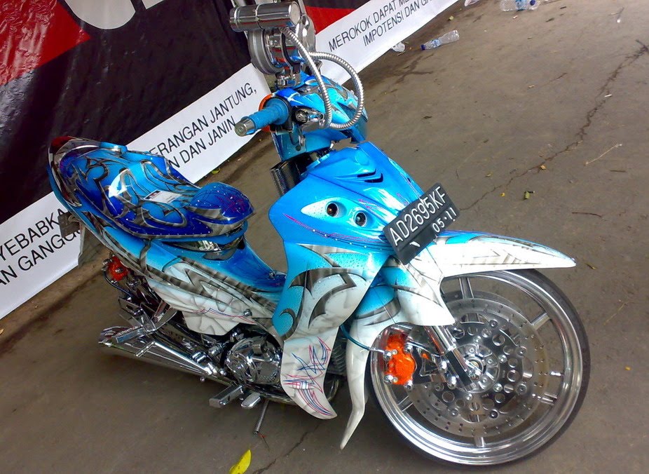 Super Modifikasi Yamaha Jupiter Z Unik title=