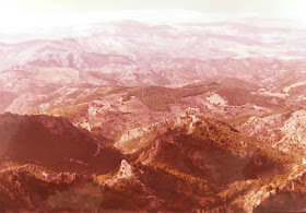 Vista de El Convento y alrededores. Fotografía tomada por Laurent Minoux el 9 de septiembre de 1975. Fuente: Archivo personal de José Pino Rivera.