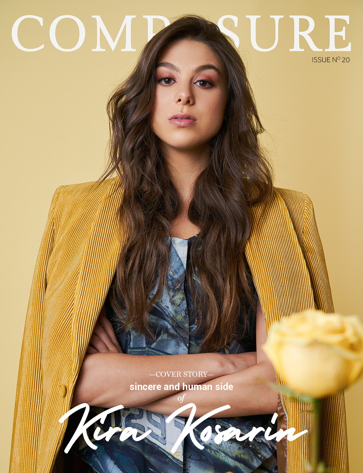 Kira Kosarin sexy fashion model photoshoot for Composure Magazine March 2019 cover issue