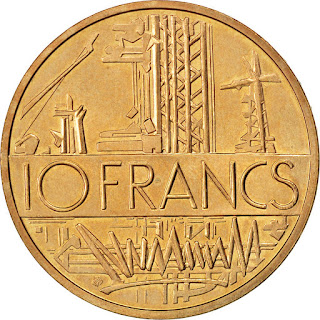 French Coins 10 Francs
