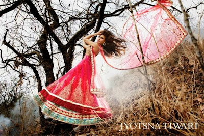 Jacqueline Fernandez's stunning Photoshoot for Jyotsna Tiwari Couture collection 2013