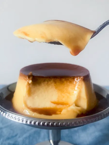 濃厚たまごプリンを実食