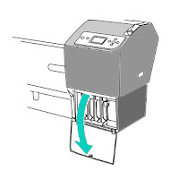 Epson Stylus Pro 7880/9880 change cartridges