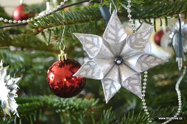 Paper Star Ornament