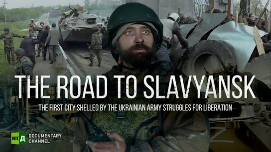 Donbass Slavyansk Ukraine Russia Bandera Nazi ethnic cleansing independence homeland Azov Battalion barbarity proxy war