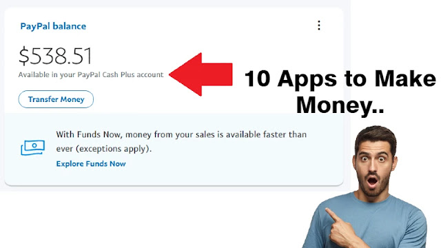 10 money making apps to earn money.