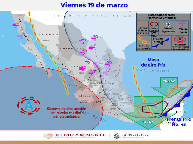 Procivy recomienda taparse la boca y nariz para no respirar aire frío del sábado al lunes