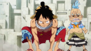 ワンピースアニメ ルフィ 流桜習得 武装色の覇気 Luffy Mastered Ryuo Haki