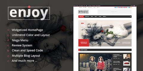 Enjoy V1.2 - WordPress Magazine and Blog Theme