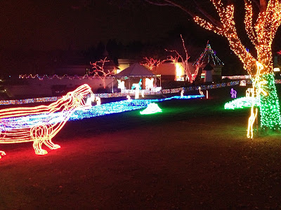 Zoolights Oregon Zoo