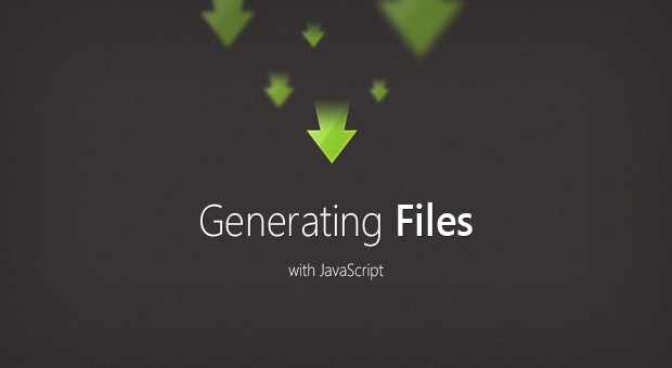 Free Generating Files with JavaScript