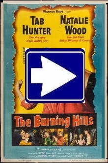 THE BURNING HILLS (1956)