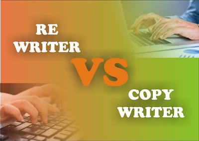 Perbedaan Rewrite dengan Copy Writer dalam dunia Blogger