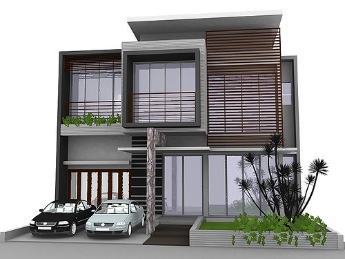 FLOWERS: Minimalist House Design | Image Model Rumah Idaman