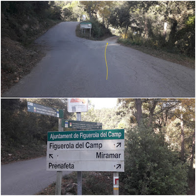 LA COGULLA - EL TOSSAL GROS Figuerola del Camp -(Alt Camp) -  Montblanc - (Conca de Barberà); inici del Camí del Prat a Miramar (Figuerola del Camp)