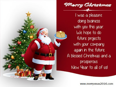 merry christmas messages for customers and clients