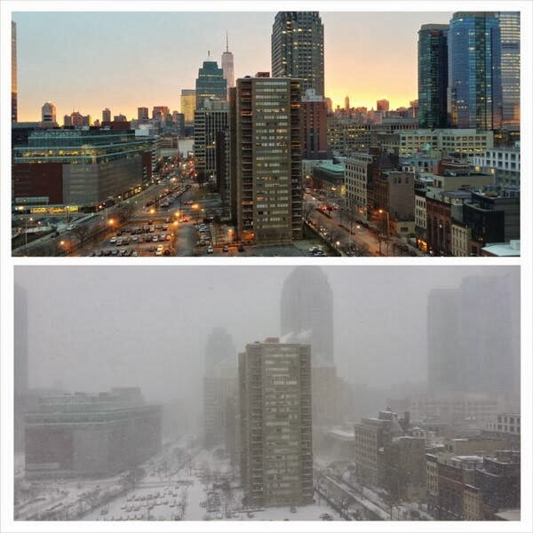 1. New York - 40 Photos Of The Powerful Snow Storm Clobbering The East Coast